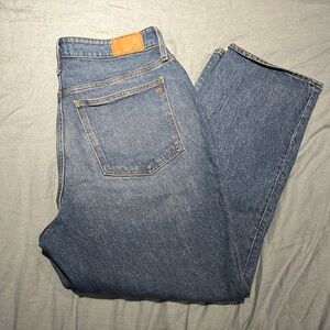 Madewell Curvy Perfect Vintage Straight Jeans - 14w